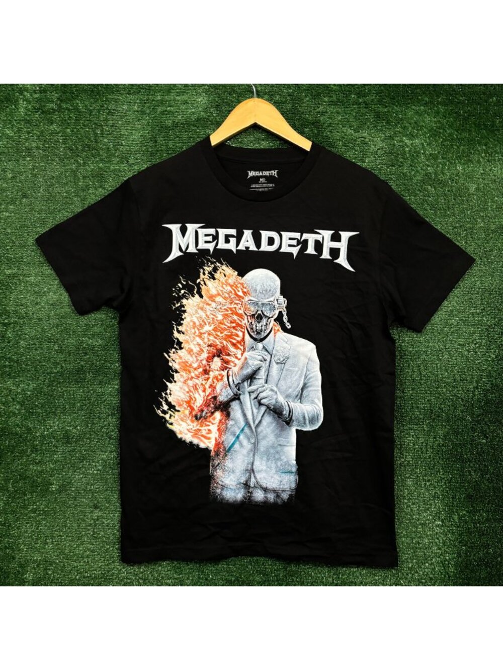 Megadeth Self Titled Final Album Thrash Metal Band T-Shirt Size Medium